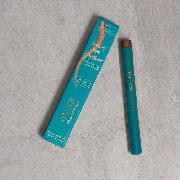 NWT Thrive Causemetics Brilliant Eye Brightener Cool Gold Shimmer 0.049 Oz - Picture 1 of 7